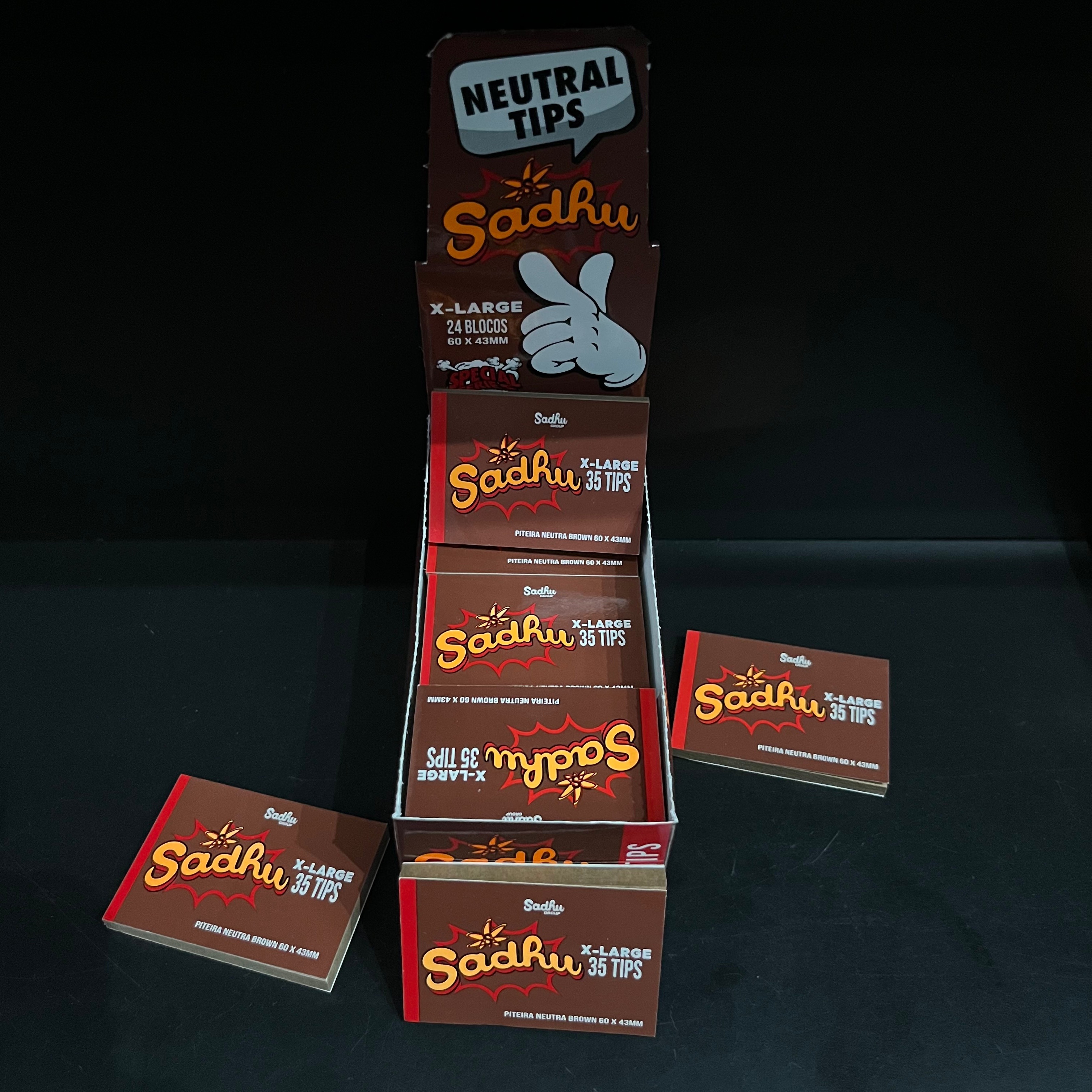 PITEIRA SADHU TIPS EVENING BROWN X-LARGE
