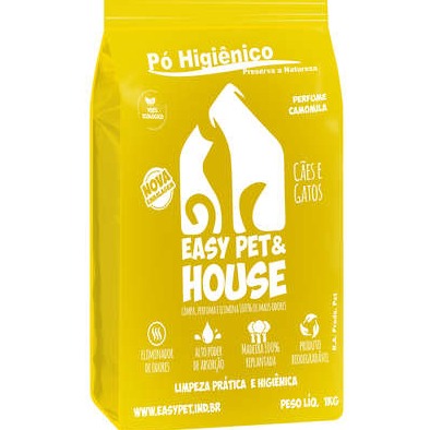 Pó Higiênico Easy Pet & House Camomila1 Kg