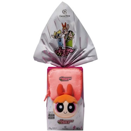 Ovo de Páscoa ao Leite Meninas Superpoderosas Bolsa Florzinha 170g