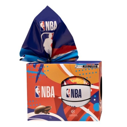 Ovo de Páscoa ao Leite Bola NBA Chocoesportes 170g