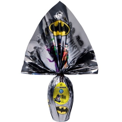 Ovo de Páscoa ao Leite Gogos Batman 80g
