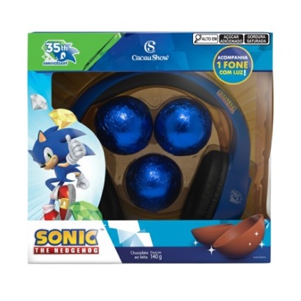 Ovo de Páscoa ao Leite Sonic 140g