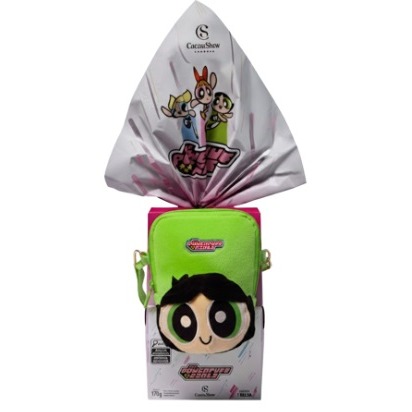 Ovo de Páscoa ao Leite Meninas Superpoderosas Bolsa Docinho 170g