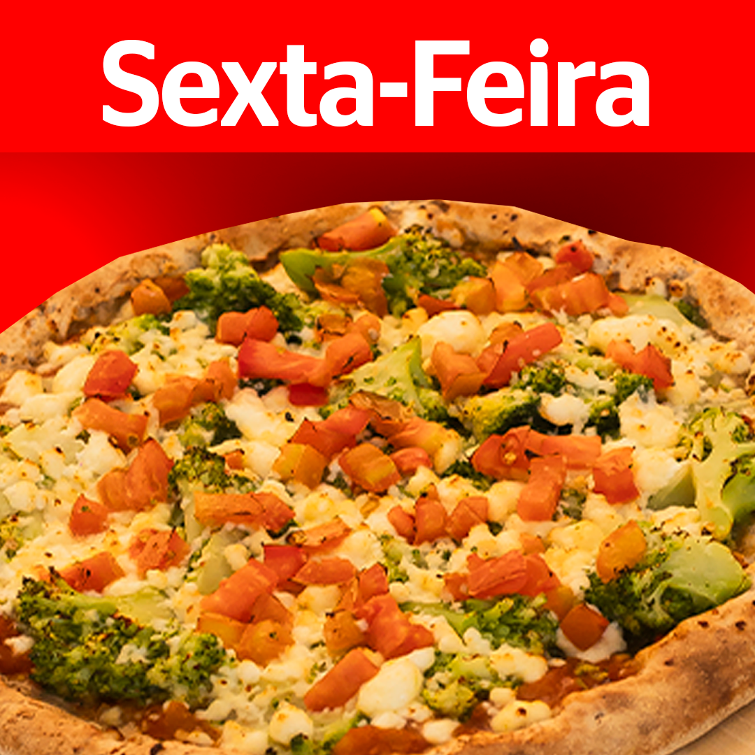 Pizza Fit Brócolis