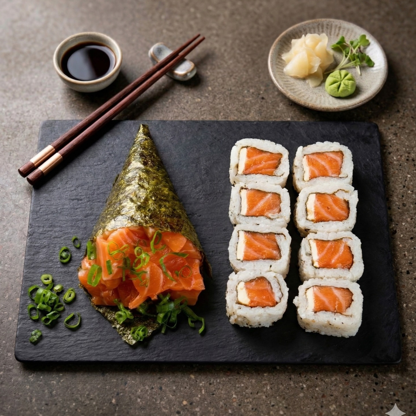 Promo - Tmk Salmão + 8 Huramaki de salmão com cream cheese