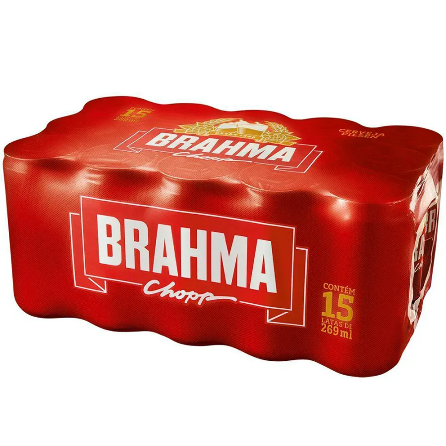 BRAHMA 269ML PACK COM 15 UNID.