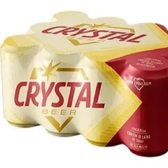 CRYSTAL LATA 350ML PACK COM 12 UNID