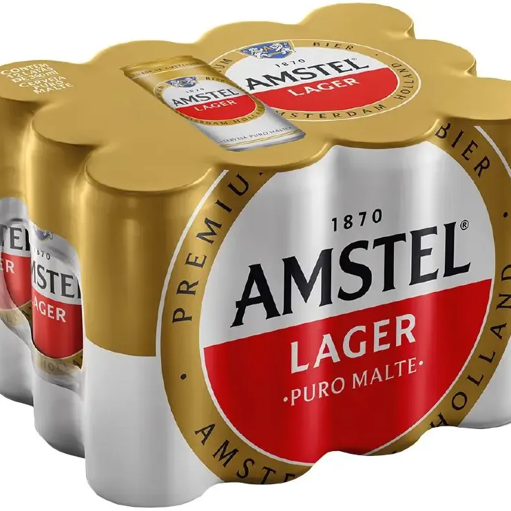 AMSTEL LATA 350ML PACK COM 12 UNID