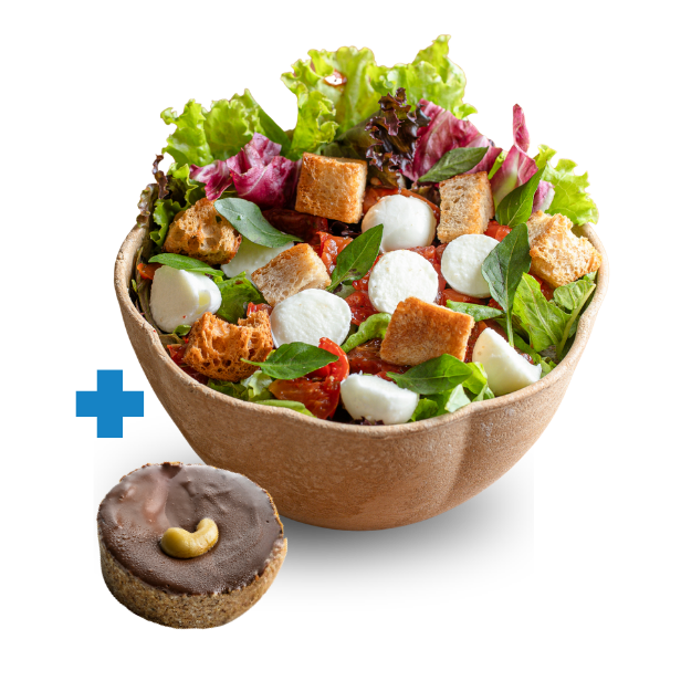 Combo Salada/bowl + Sobremesa