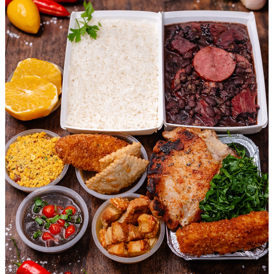 Suculenta feijoada do Menu