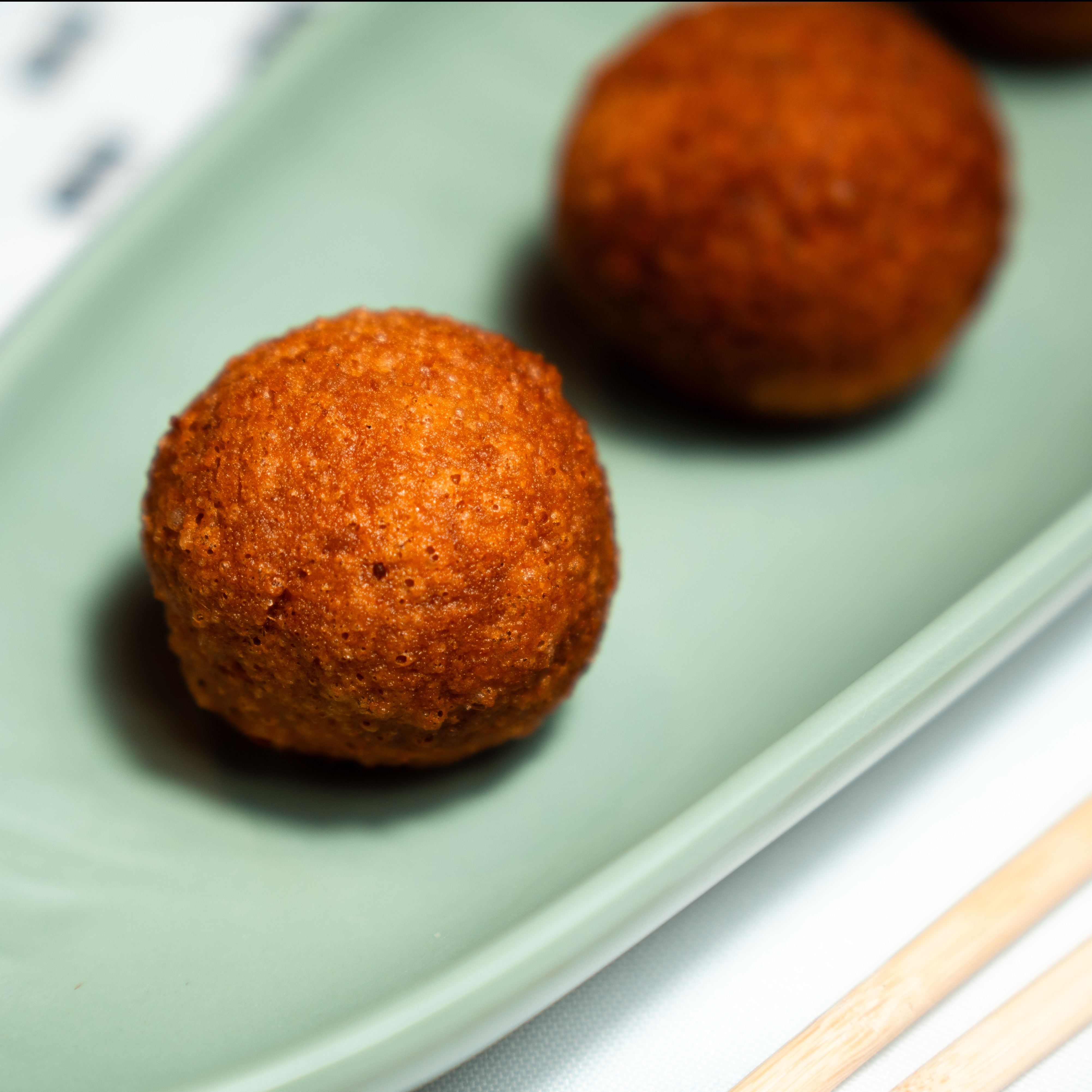 Bolinho de Salmão com Cream Cheese 