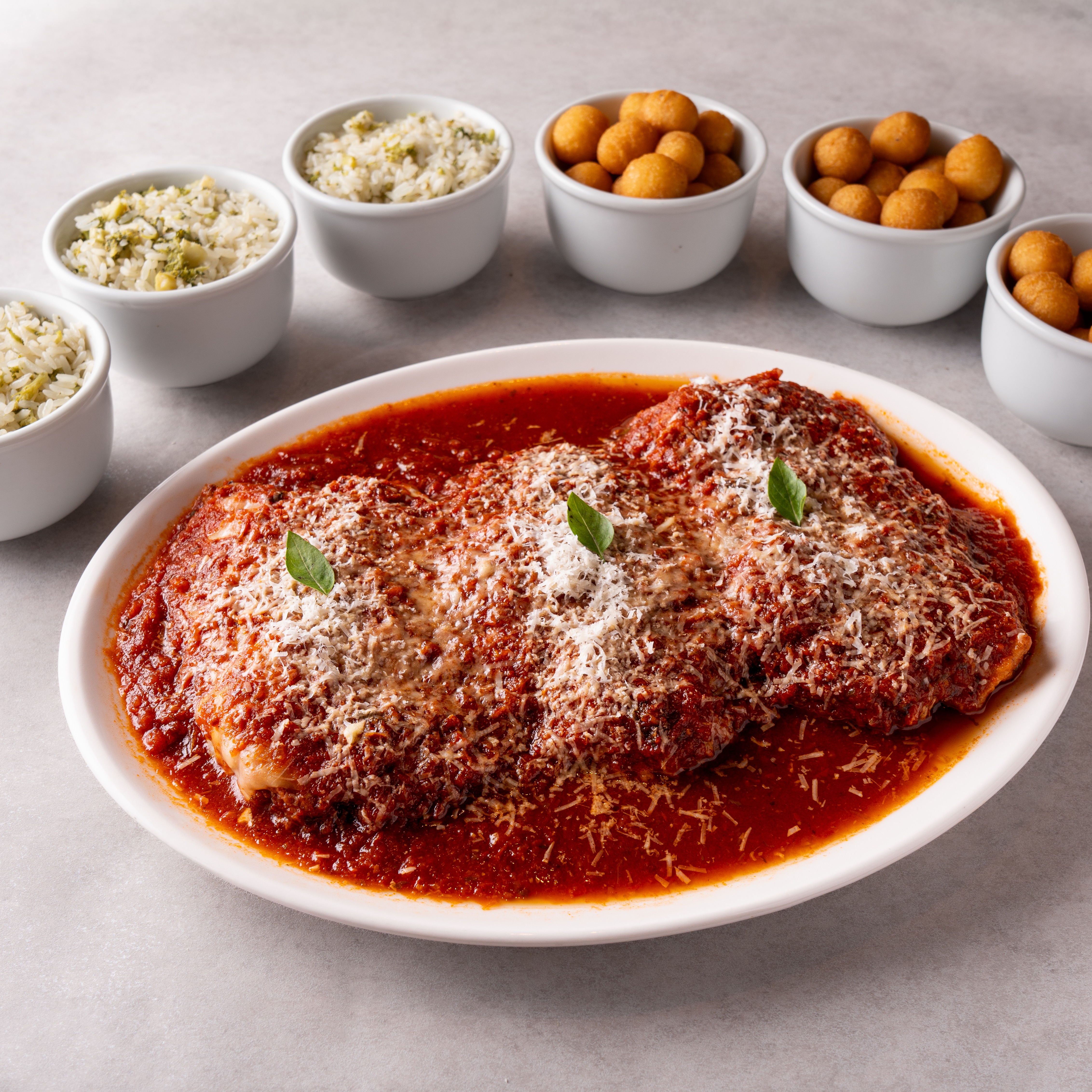 Filé Mignon à Parmegiana Jumbo