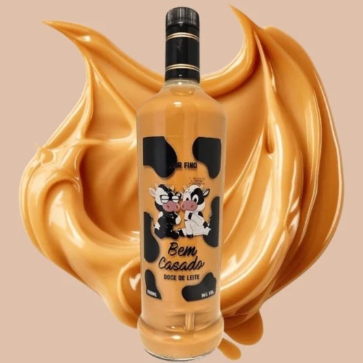 Licor Bem Casado (sabores)  1 Lt