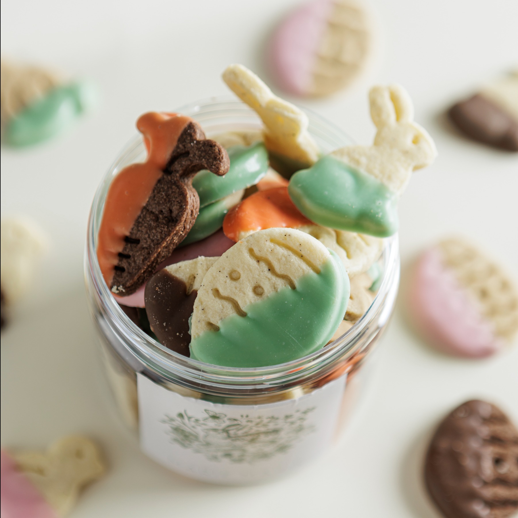 Biscoitos de Páscoa com Chocolate