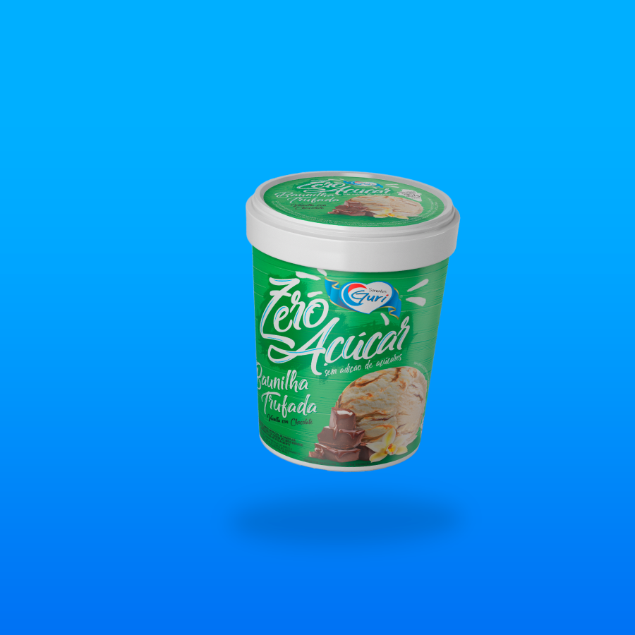 Copo Zero Açucar Baunilha Trufada 1 L