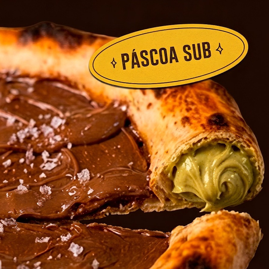 Pizza Doce Média + Borda Recheada