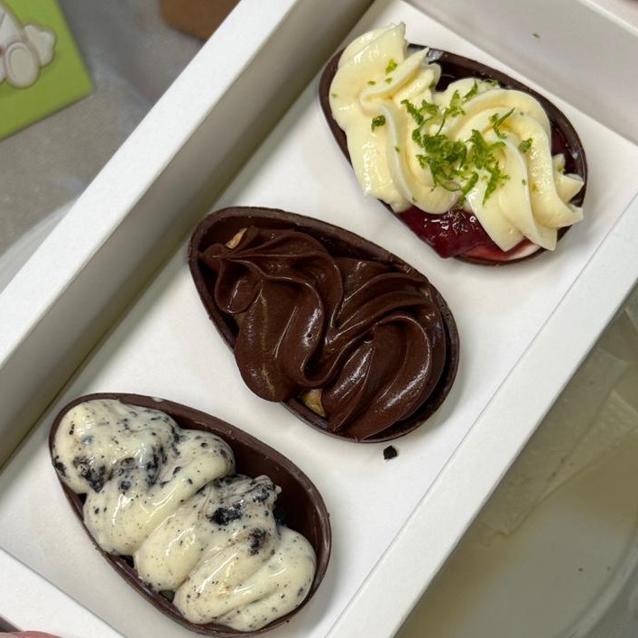 Kit 3 Minis Ovos de Colher 