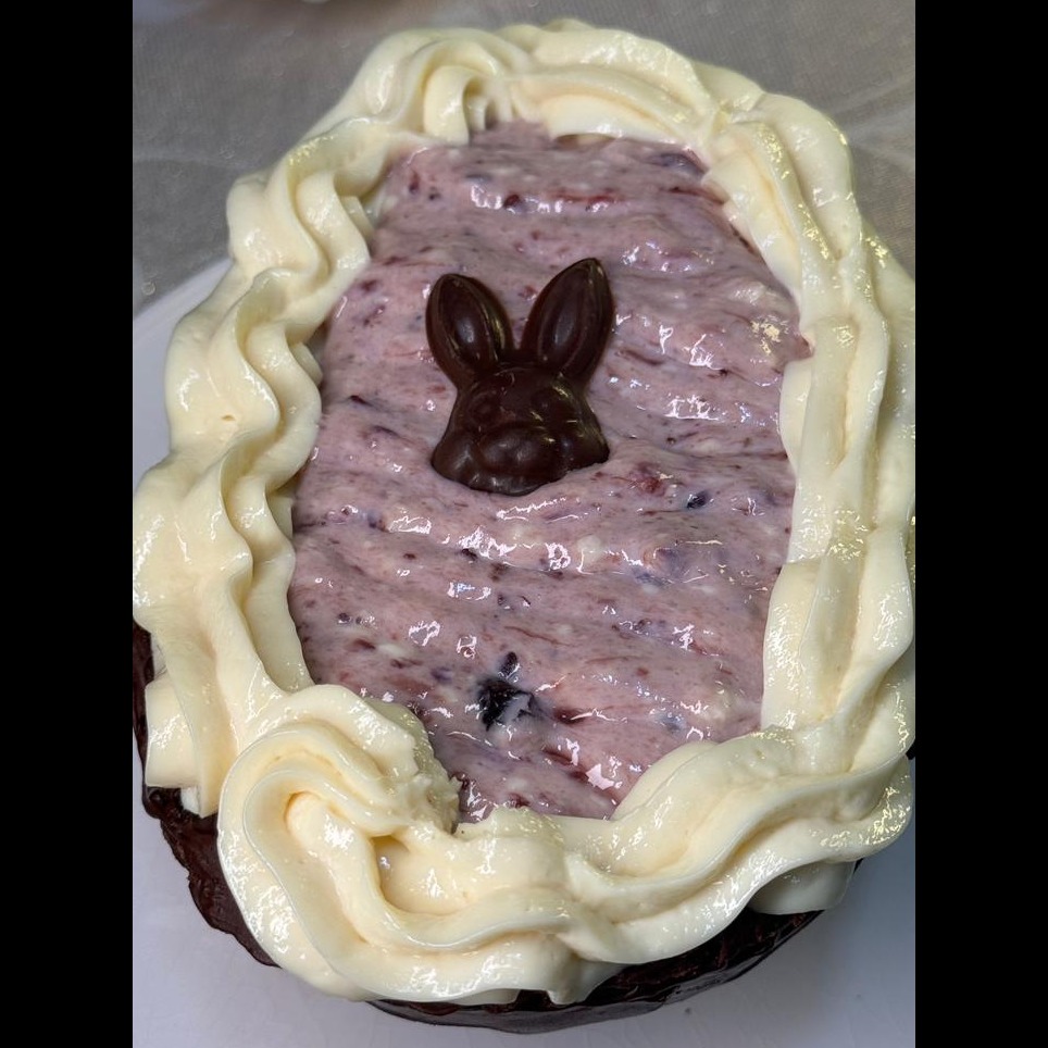 Ovo de Limão com Frutas Vermelhas.