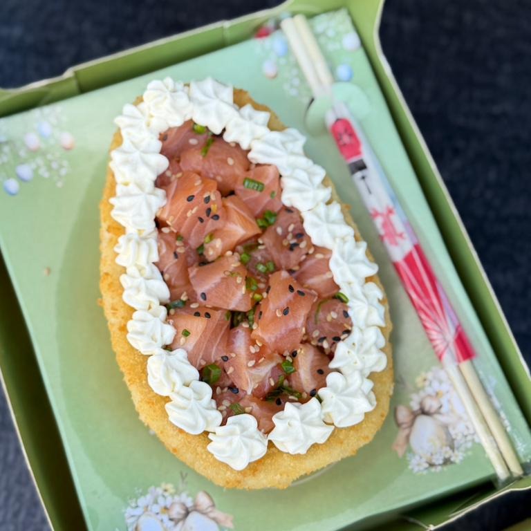 Ovo de Salmão Crispy