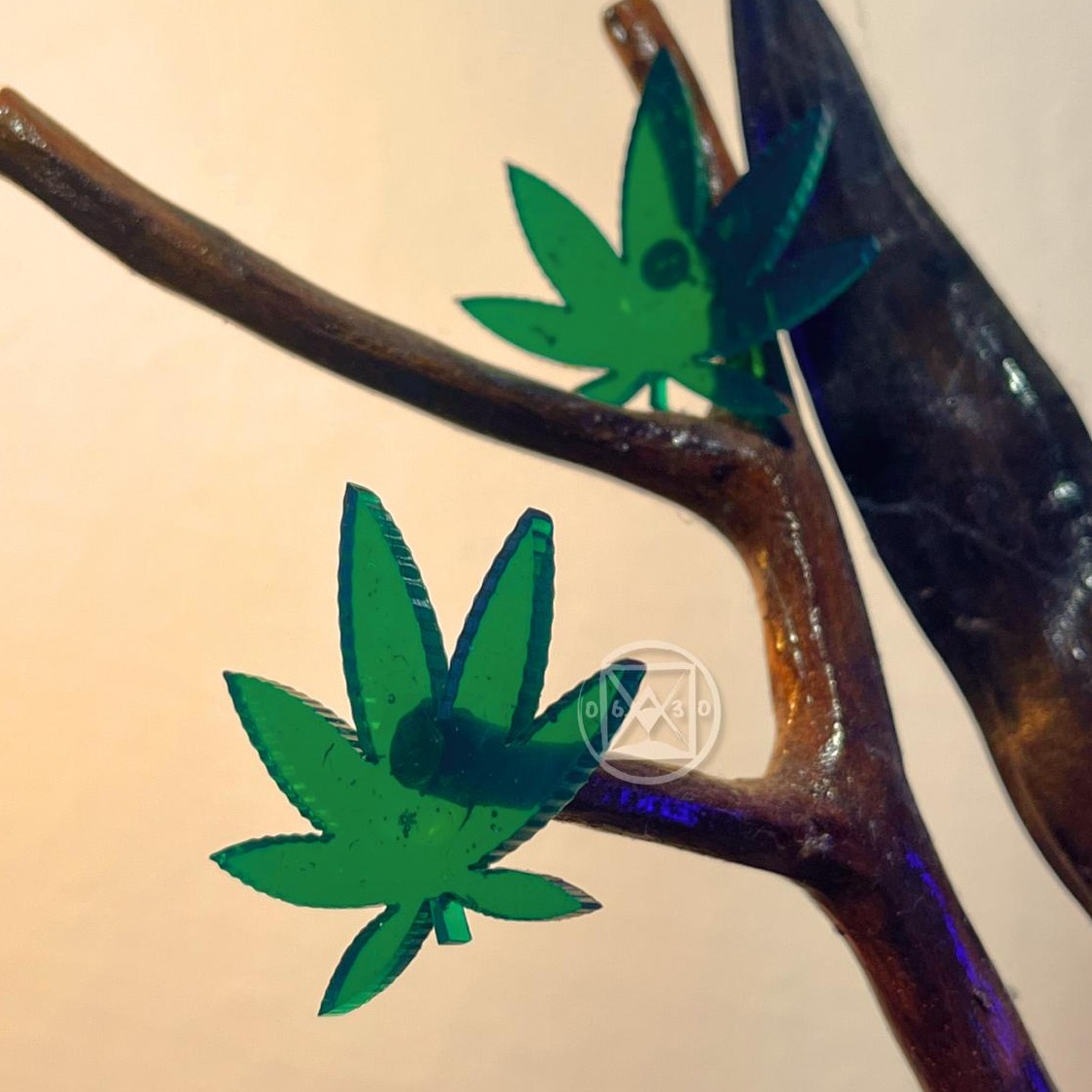 BRINCO RAFA ERVA VERDE  - 1 PAR