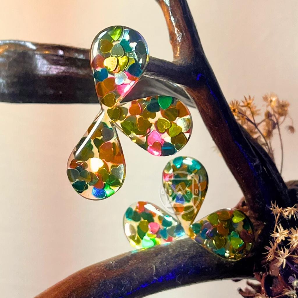 BRINCO RAFA TREVO DIVERSO - 1 PAR