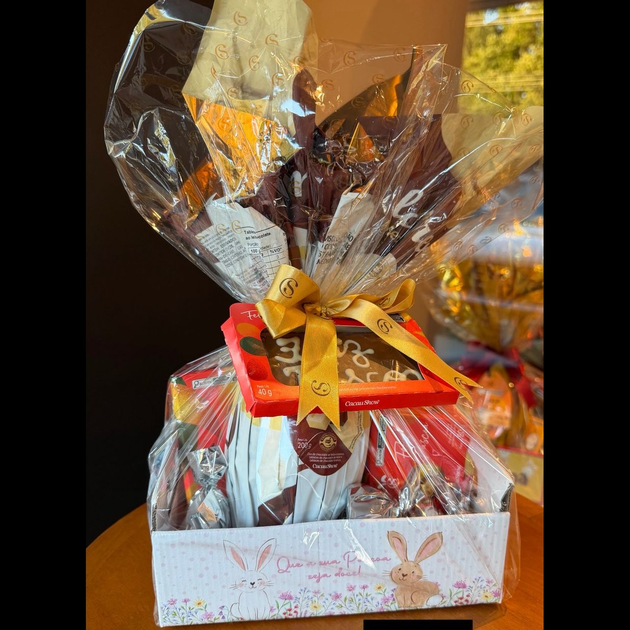 Cesta Lacreme feliz pascoa