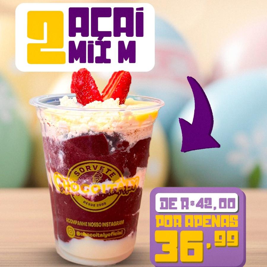 2 AÇAI MIX DE 440 ML