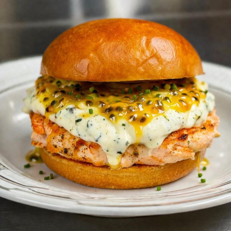 SALMÃO ( burger do dia )