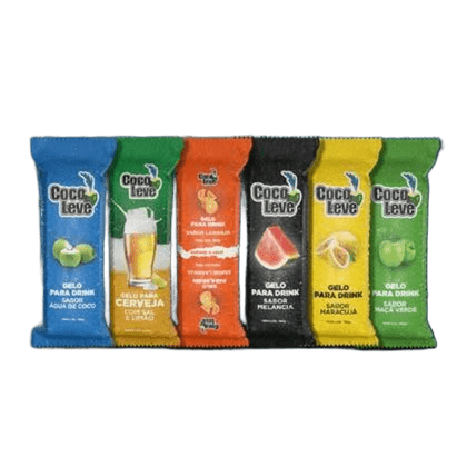 Combo 5x Gelo de Sabor Coco Leve