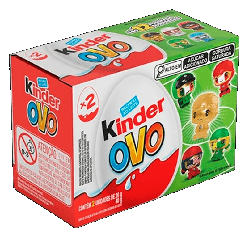 Caixa c/ 2un - Kinder Ovo COPA DO MUNDO