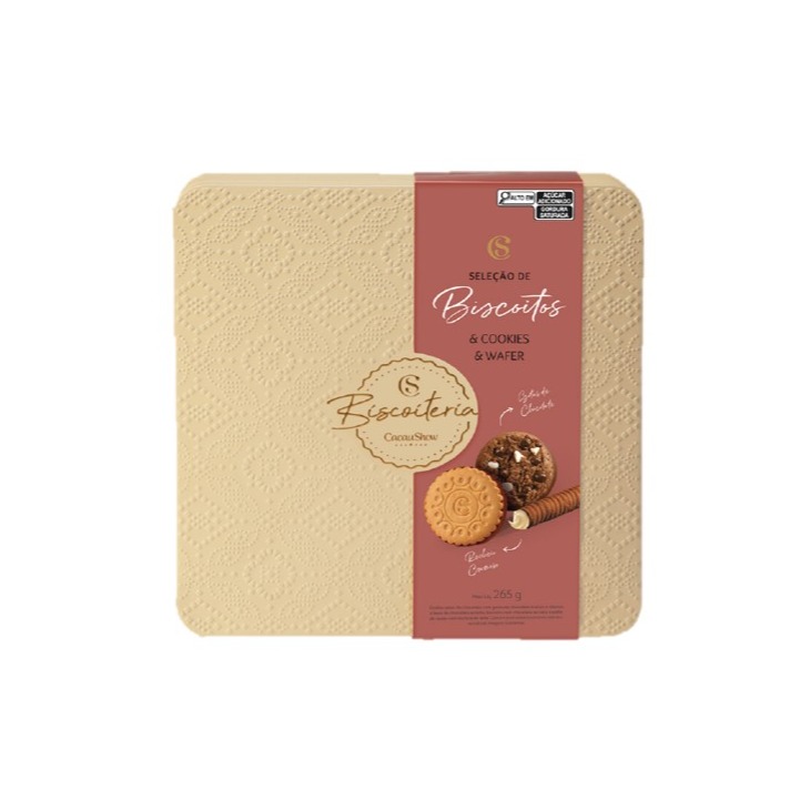 Lata Biscoiteria Sortidos | 265 g