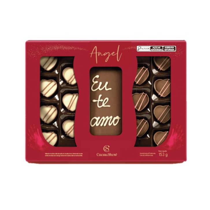 Caixa Artesanal Delícias de Amor | 153 g