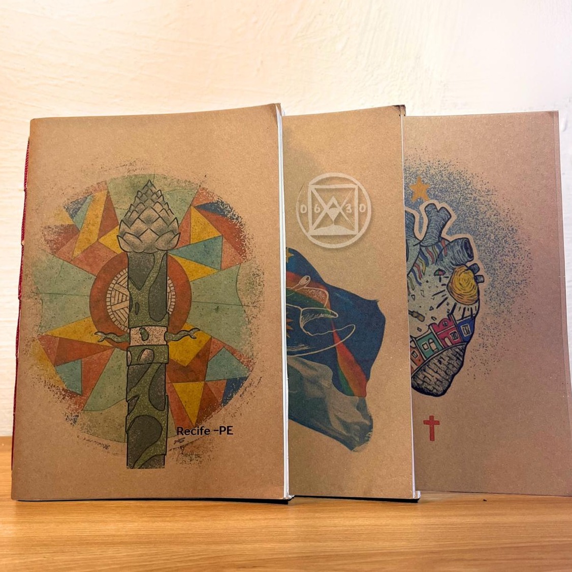 CADERNO MUNDO DA LUA CRAFT - 1 UNID.