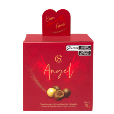 Mini Cubo com Drageados Mezzo 70g