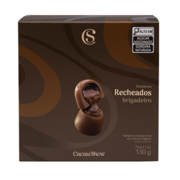 Cubo com Bombons de Chocolate ao Leite 130g