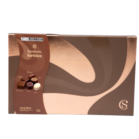 Caixa de Bombons Sortidos Cacau Show G 300g