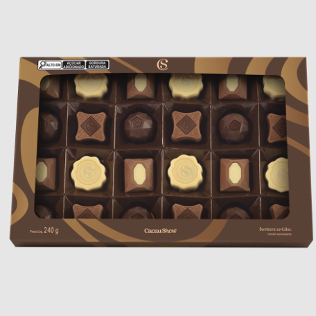 Caixa de Bombons Sortidos 240g