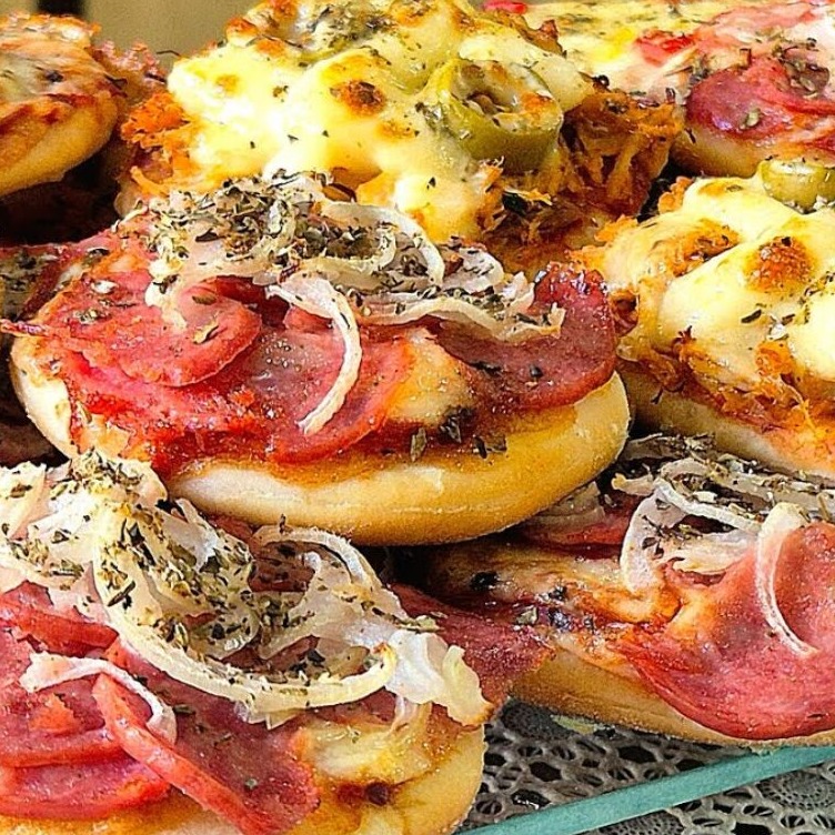 MINI PIZZA TRADIÇÃO 12UNI BACON