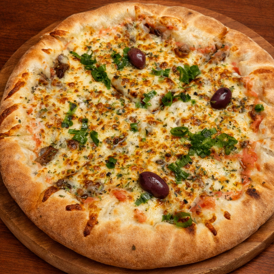 Pizza Broto (4 pdc) - Com borda