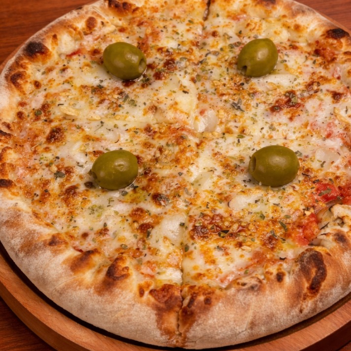 Pizza Grande (8 pdc) - Com borda