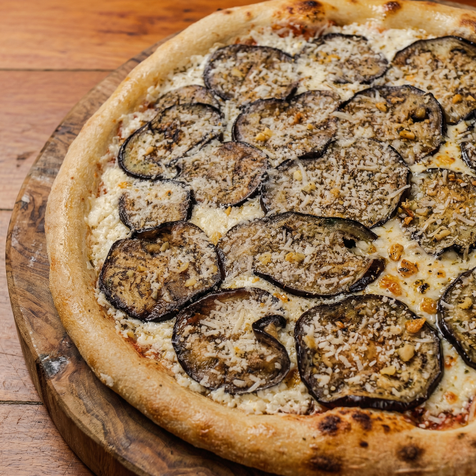 Berinjela c/ Alho e Parmesão 