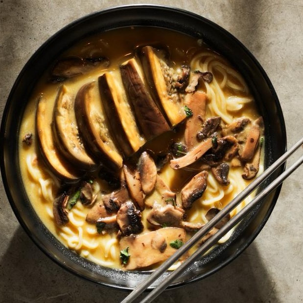 Lamen vegano satay/ Satay Vegan Ramen