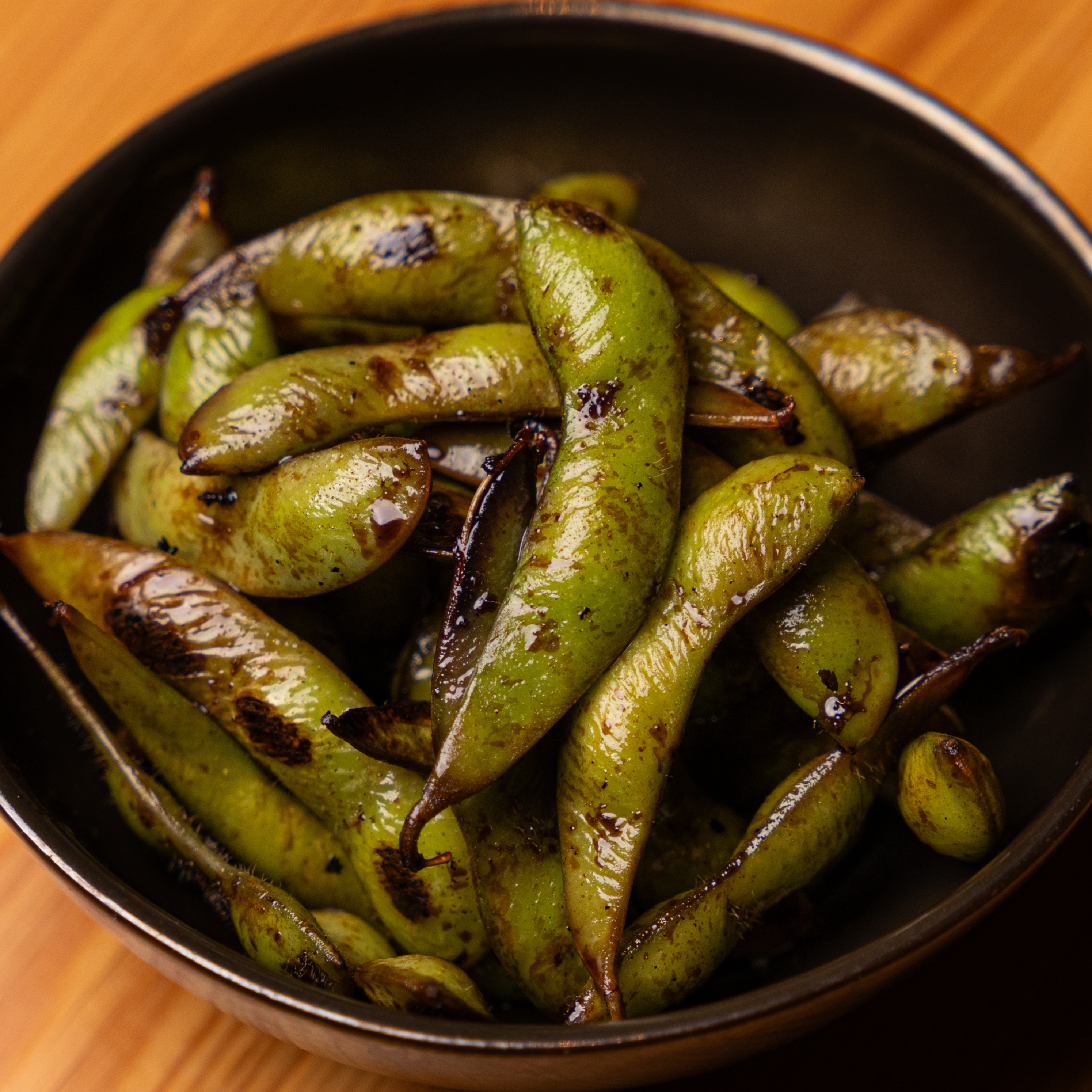 edamame com ponzu trufado
