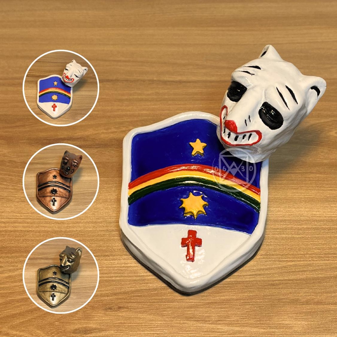 	ENFEIT. LUIZ LOPES ESCUDO C/ CABECA LA URSA - 1 UNID