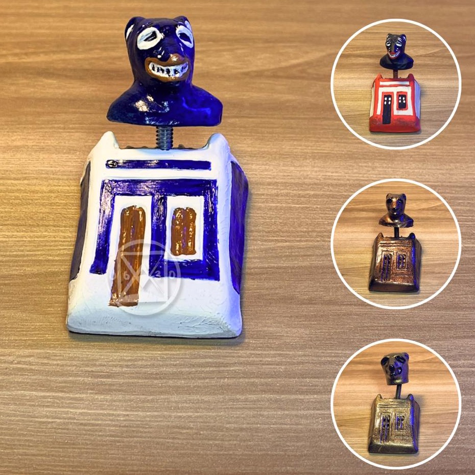 ENFEITE CASA OLINDA LUIZ LOPES C/ CABECA LA URSA - 1 UND.