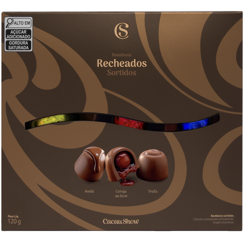 Caixa de Bombons Clássicos Sortidos 120g