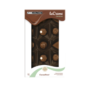 Caixa de Bombons lacreme Mini Show Gianduia 108g