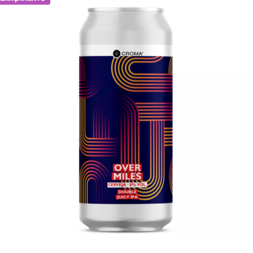 LATA OVER MILES  - 8,0% ABV - 473ML