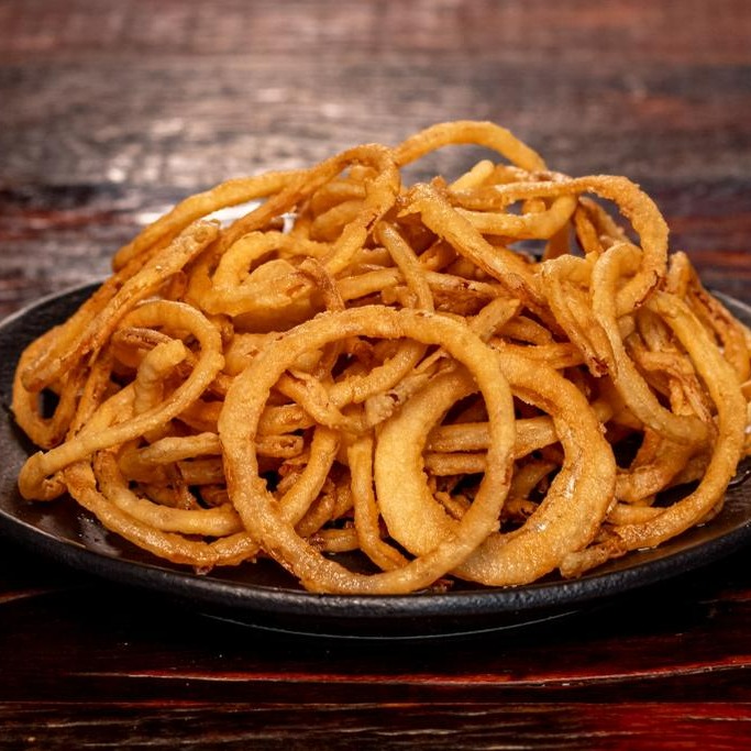 Porção de cebola crispy