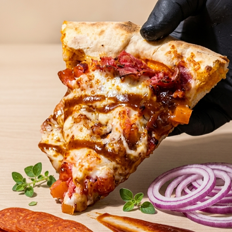 Pizza Calabresa Bbq Especial  8 Fatias